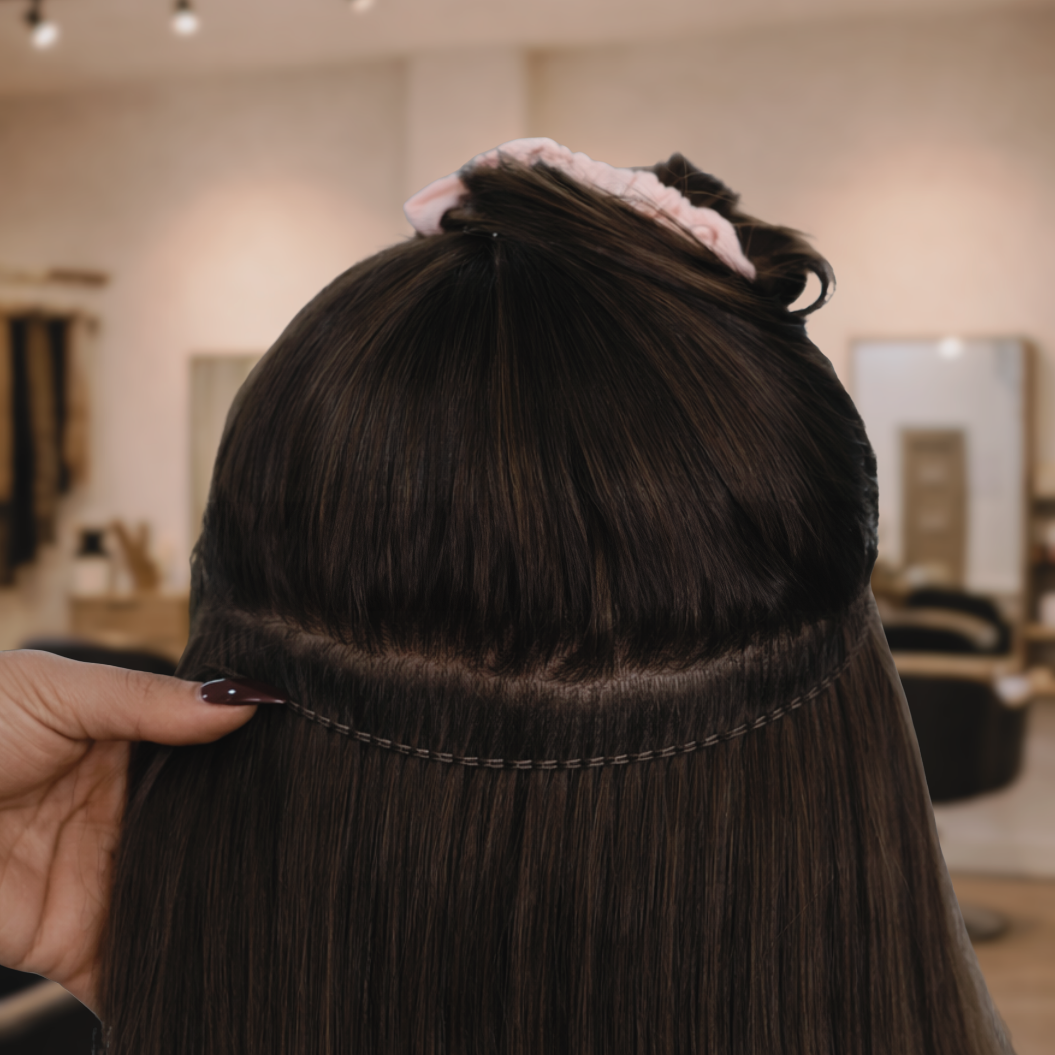 1 Row Hand-tied Extension Slide Up