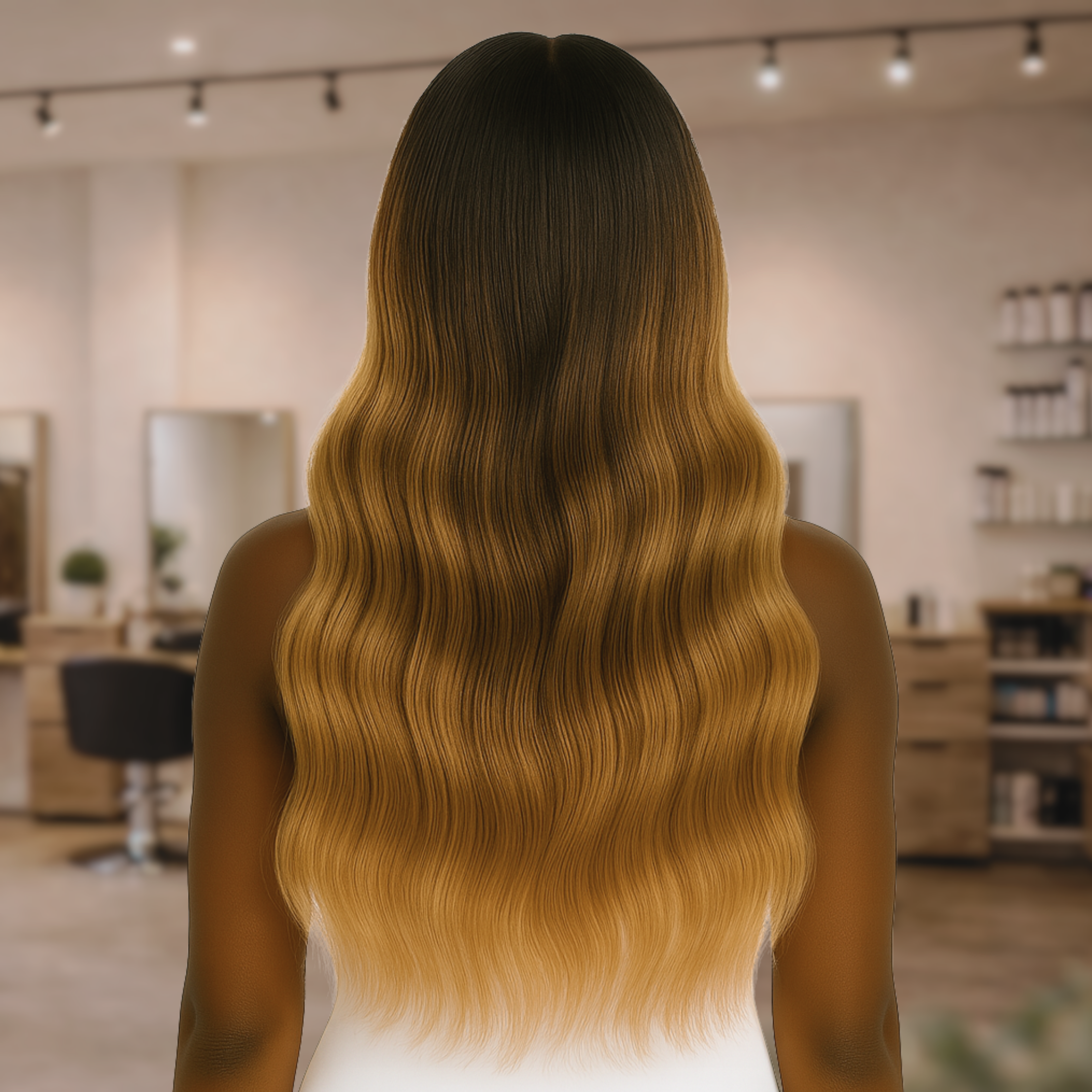 3 Rows Hand-tied Extension Slide Up
