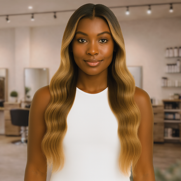 3 Rows Hand-tied Extension Slide Up