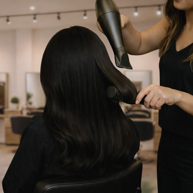 Blow-dry with No Extensions