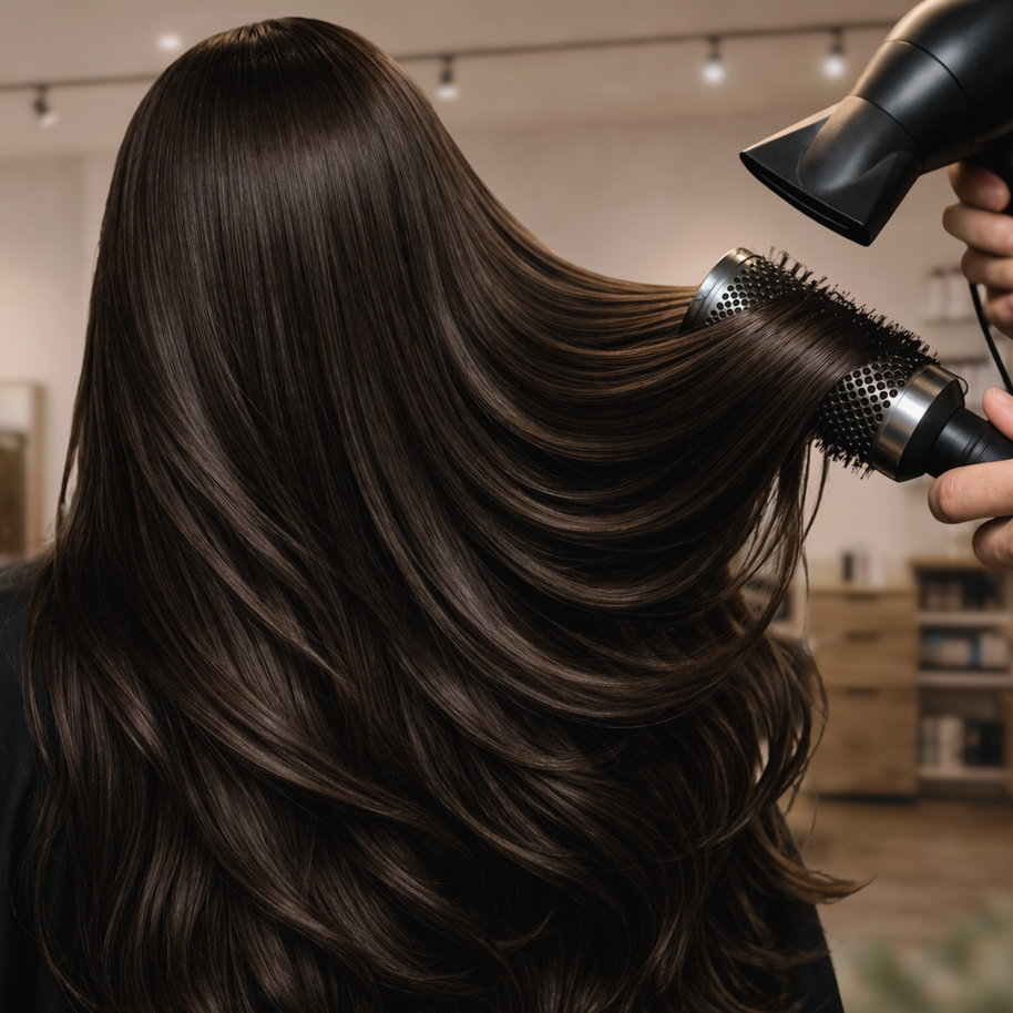 Blow-dry with No Extensions