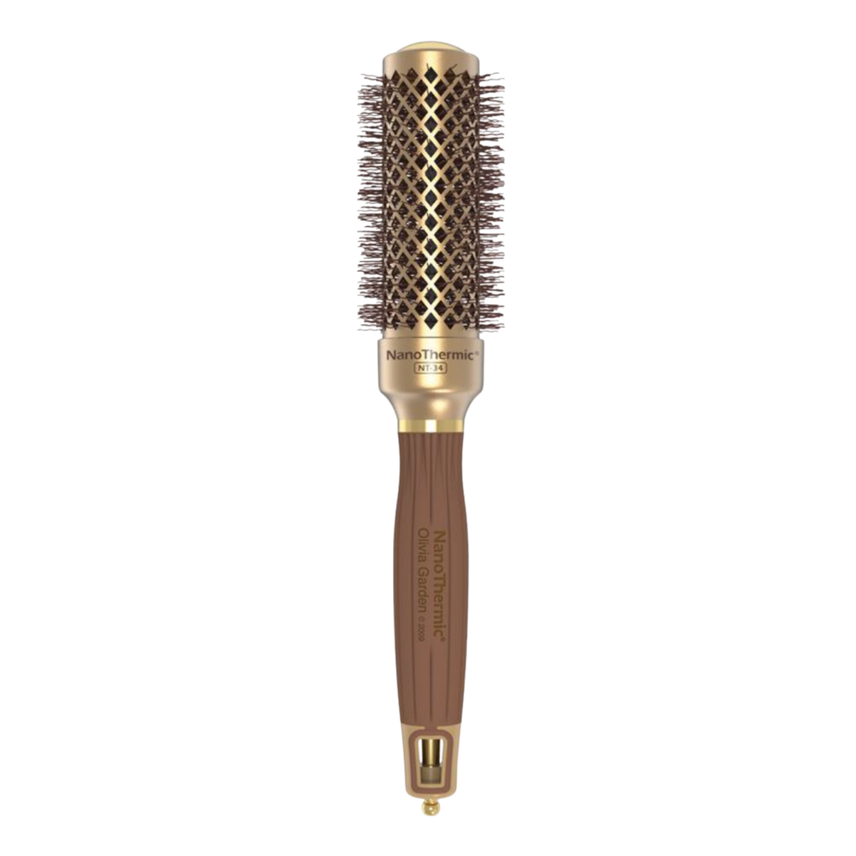 Olivia Garden NanoThermic Ceramic + Ion Thermal Brush 1 1/4 Inch