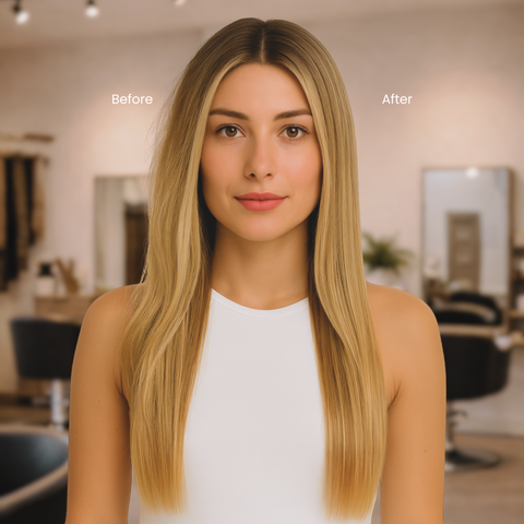 Keratin Hairline With Extension