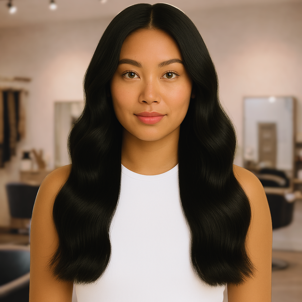 Milbon Hydration Treatment with Extensions