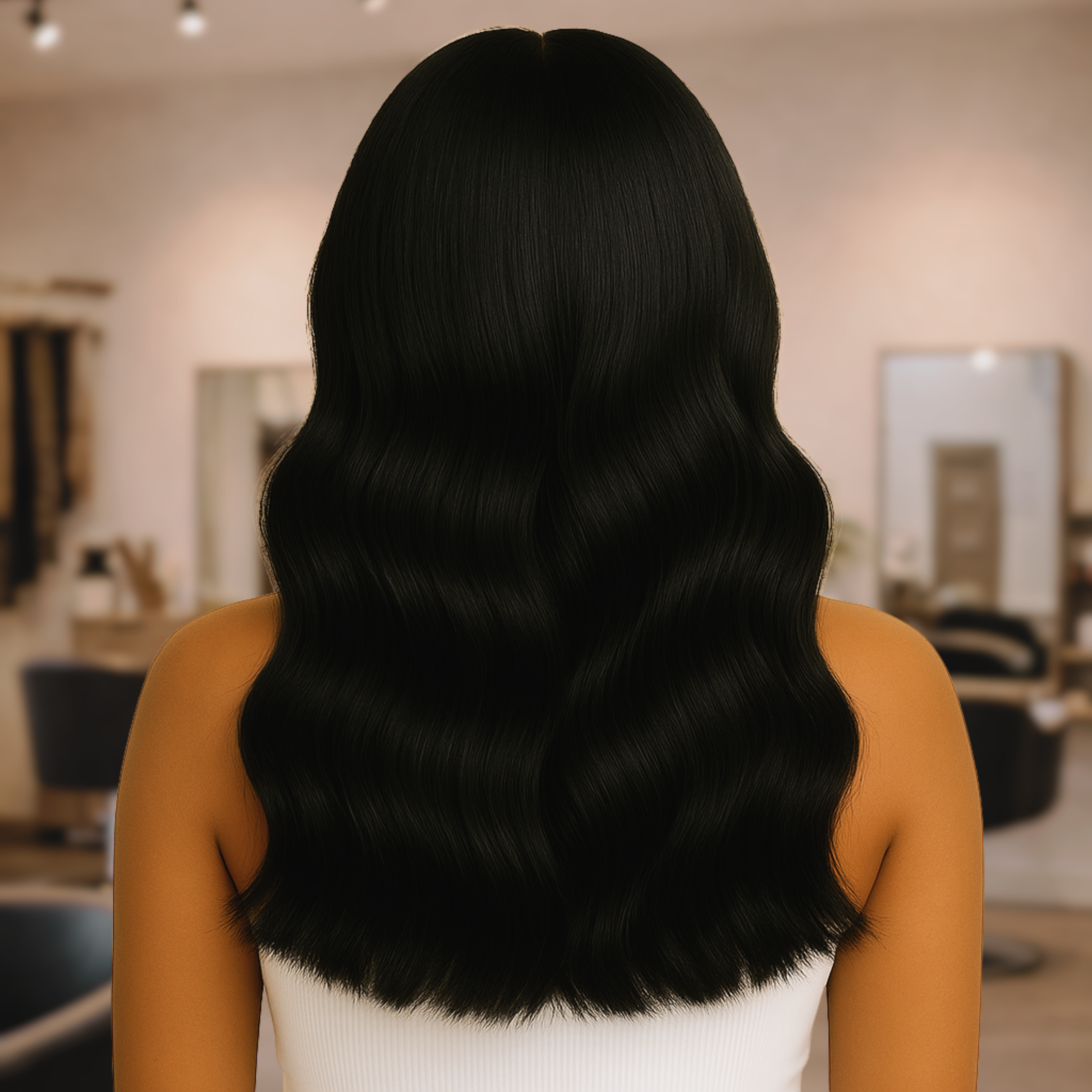 Milbon Hydration Treatment with Extensions