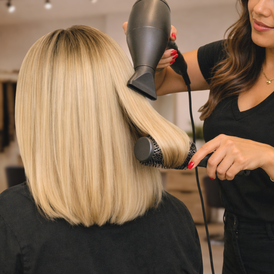 1 Row Blow-dry